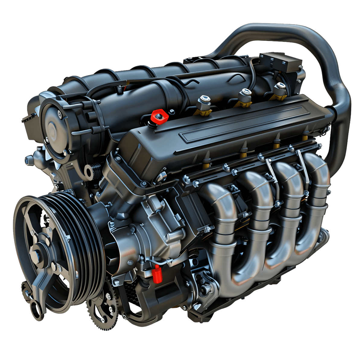 High-performance automotive engine